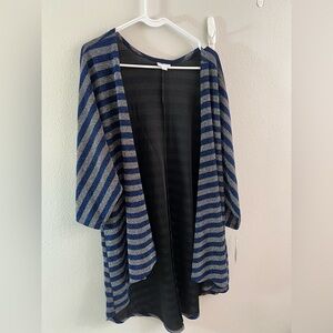 Lularoe Lindsay L cardigan sparkly‎ glitter